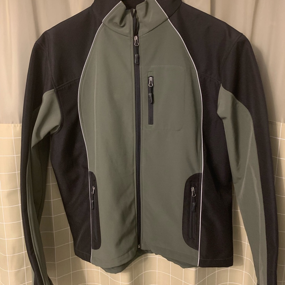 DHG Mens Green/black Jacket Coat size XL all weather